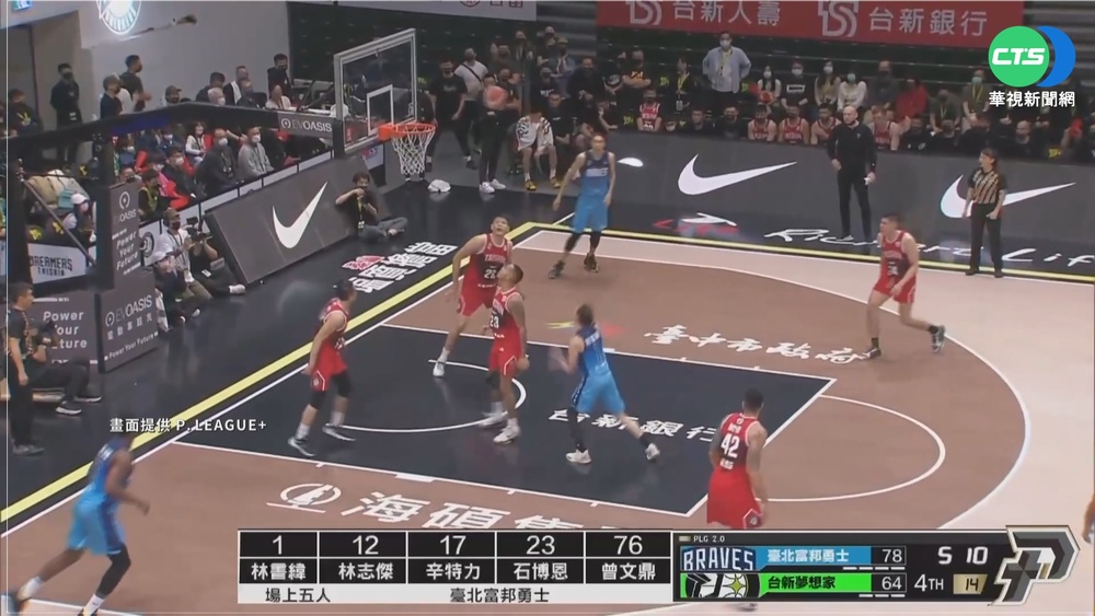 PLG火爆衝突 吳岱豪拿球砸人禁賽1場