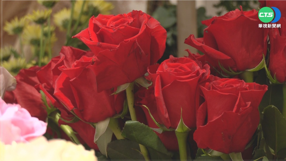 玫瑰一朵230元 浪漫過情人節口袋得深