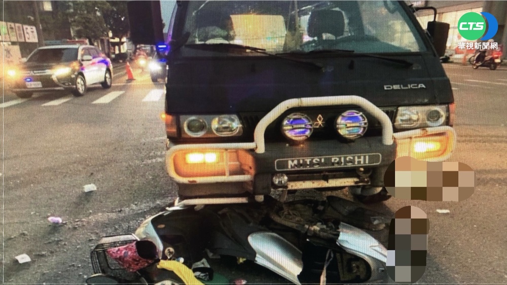 想騎到待轉區... 婦內側左轉外切遭撞飛亡