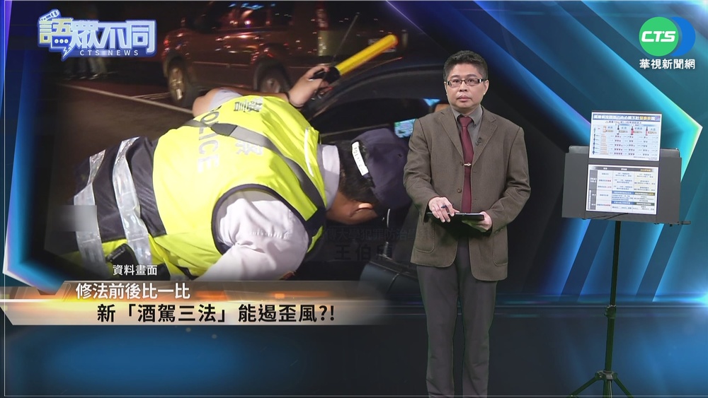 酒駕修法加重處罰 3罐啤酒下肚就超標
