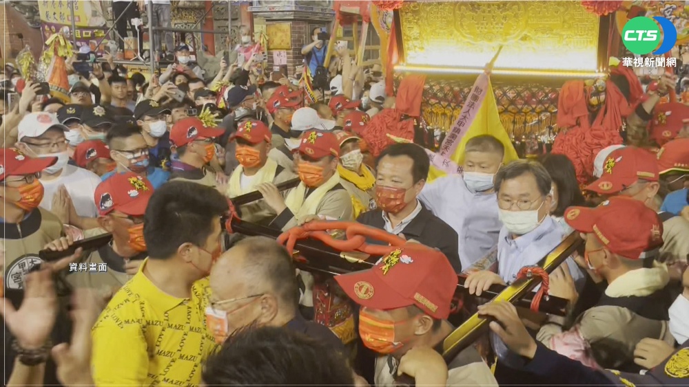 大甲媽遶境時間出爐 國曆4月8日子時起駕