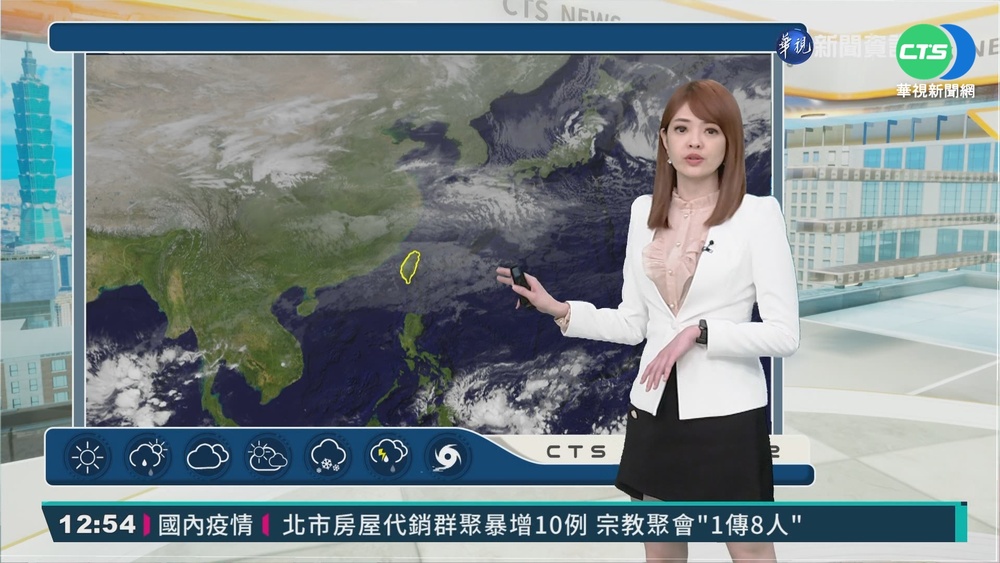 華南雲雨區東移水氣增 沿海留意強風長浪