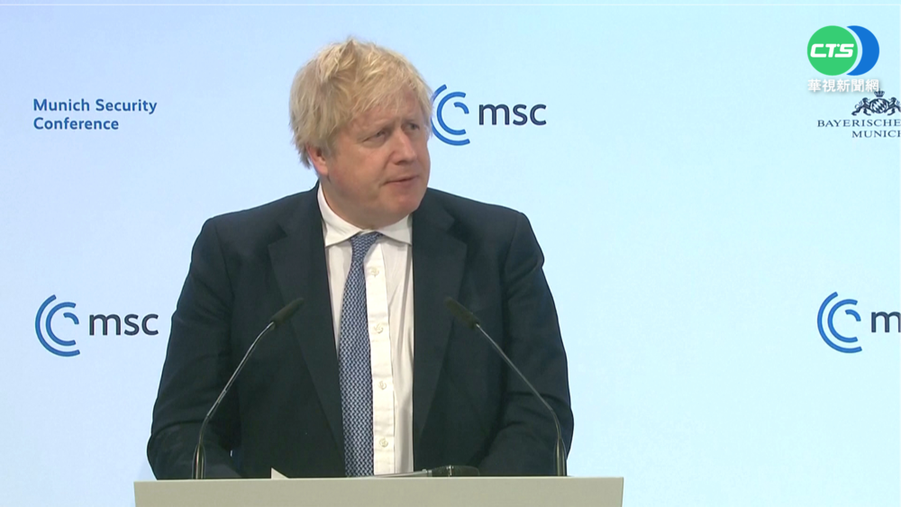 烏俄局勢緊張 強森:恐衝擊東亞包括台灣