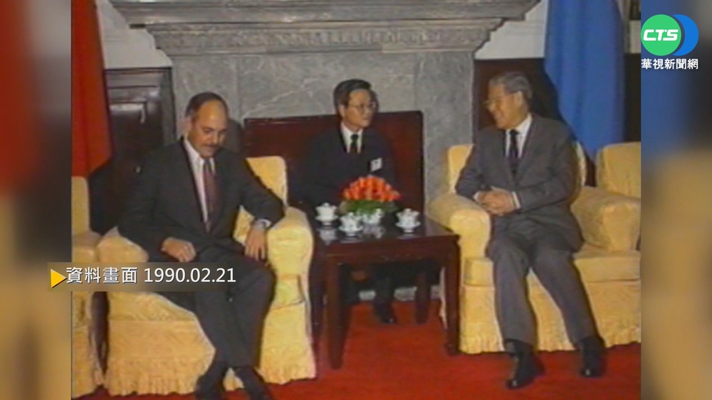 【歷史上的今天】薩國總統克里斯第亞尼 訪台考察