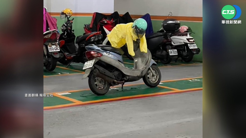 雨後停車場變曬衣間 民眾驚呼"毛毛的"