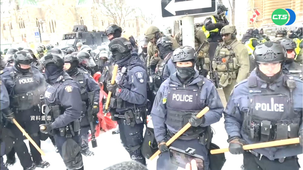 卡車示威鬧3週 加國警方強勢清場逮人