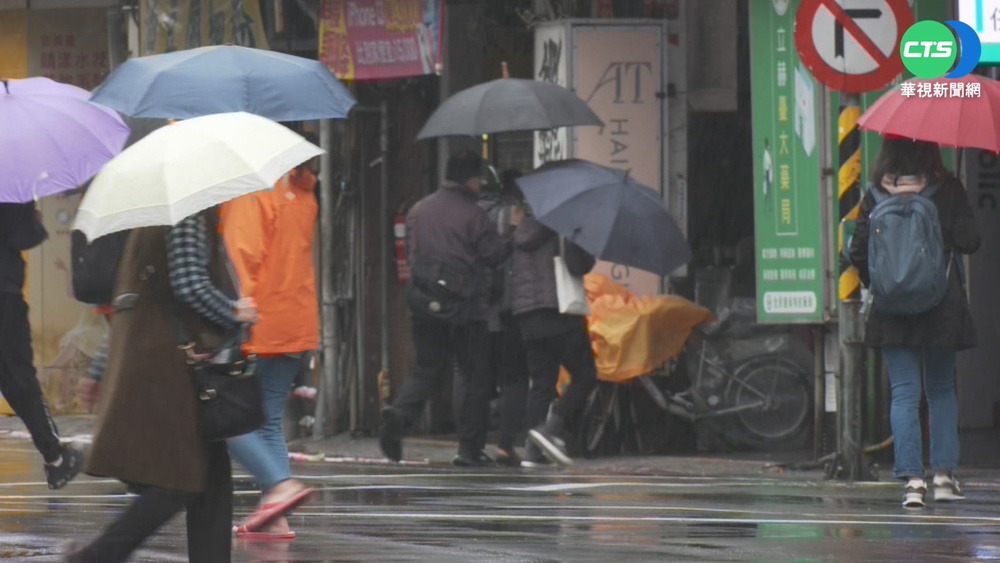 冷氣團明再來! 7縣市發布大雨特報