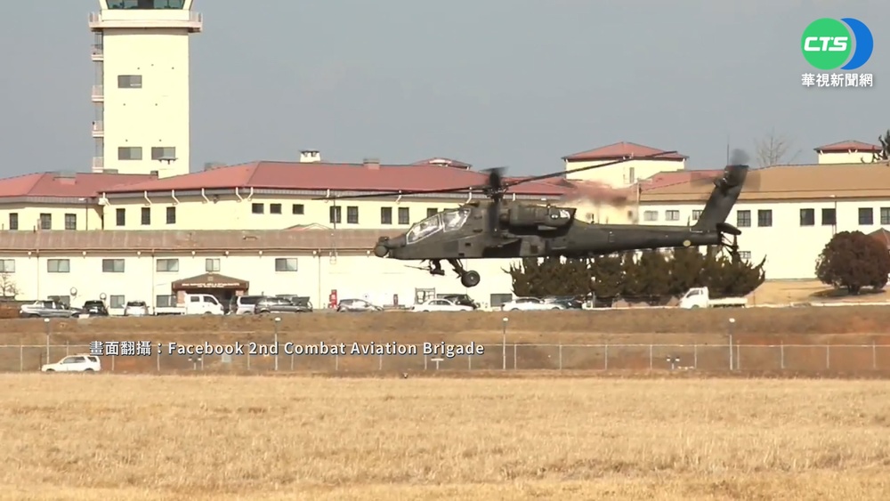 美牽制北韓 新型阿帕契首度部署海外