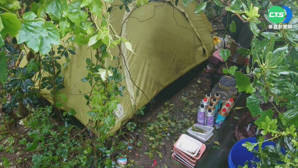 躲警追緝 竊盜犯海邊紮營4個月遭逮