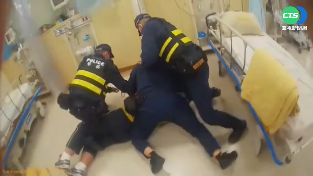 男醉鬧理容院襲警 慘遭辣椒水壓制送辦