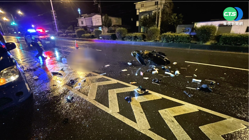 貨車違停釀禍 碰! 機車騎士追撞傷重亡