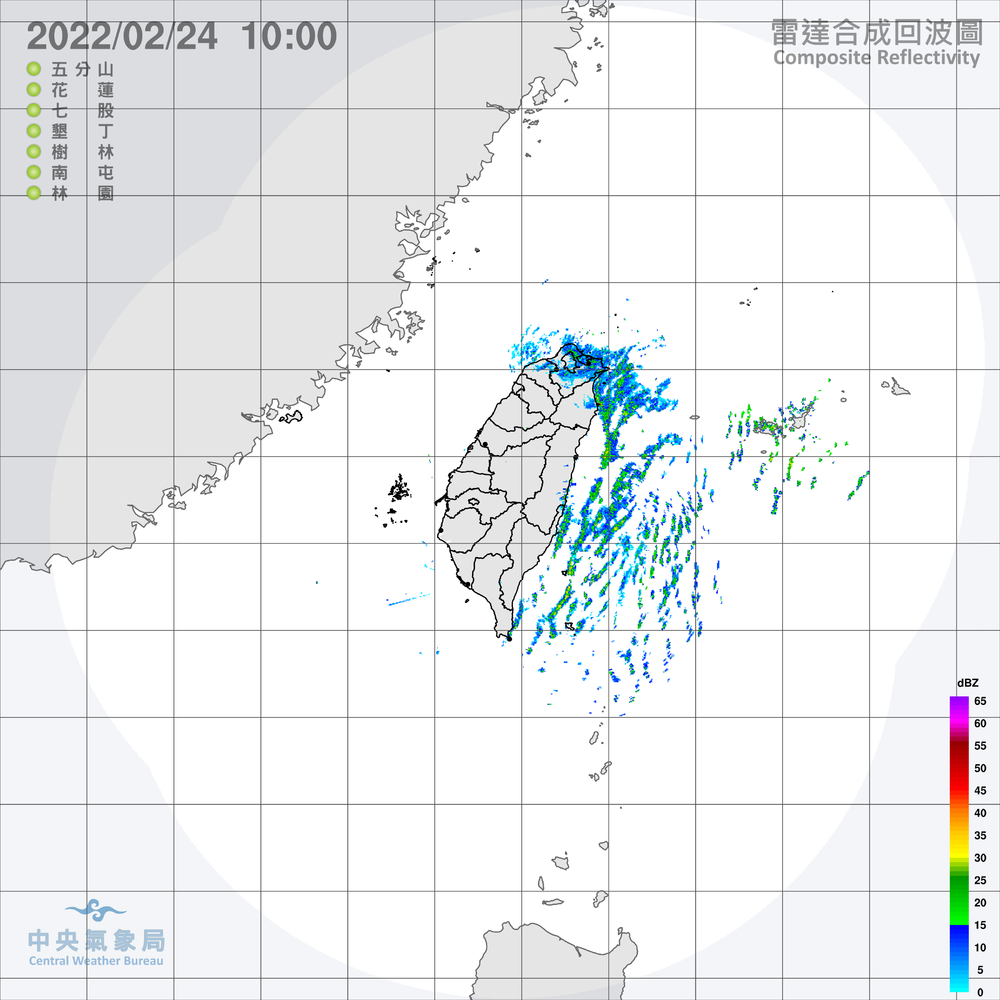 （中央氣象局提供）