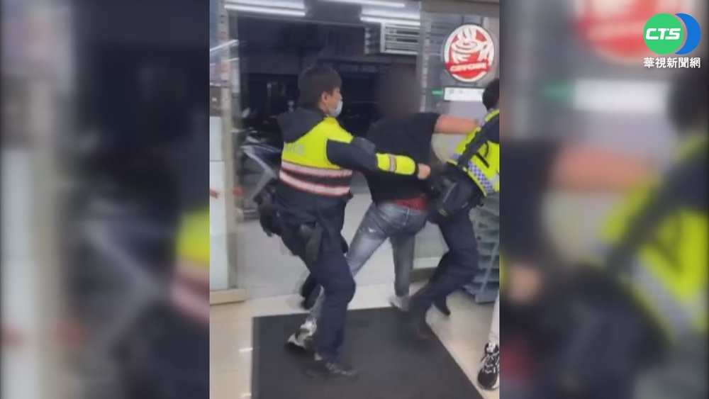 惡煞酒後找麻煩 快打警對空鳴槍後壓制