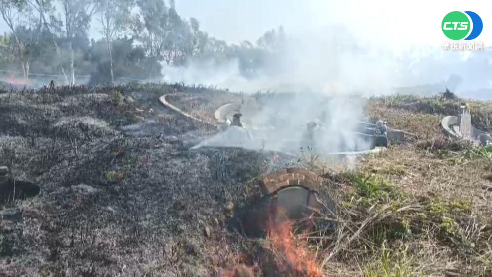 掃墓火警頻傳! 苗栗半月通報高達74件