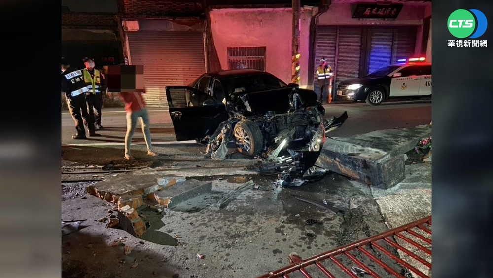 疲勞駕駛撞毀民宅 肇事男竟喊沒錢賠