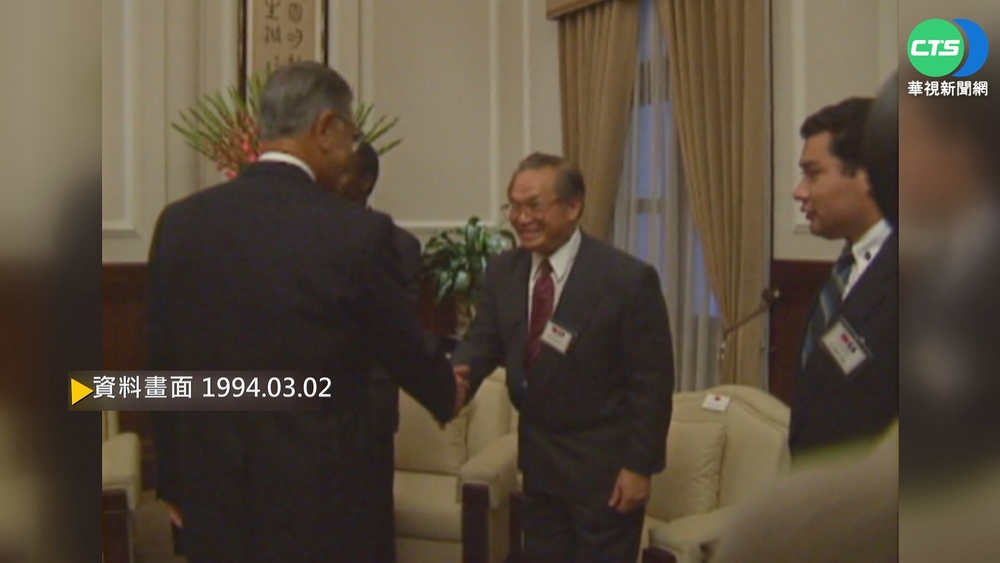 【歷史上的今天】貝里斯副總理訪台 會見時任總統李登輝