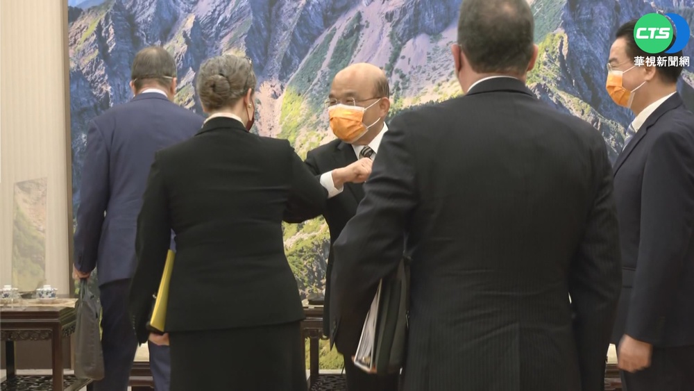 援助烏克蘭! 正副總統.蘇揆捐出1月所得