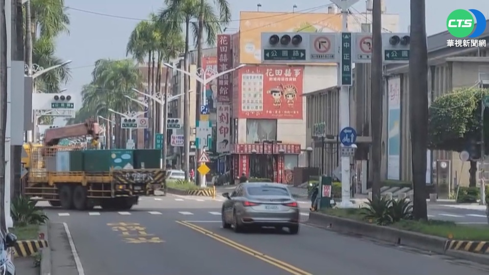 屏東大停電!業者哀嚎 紅綠燈全黑