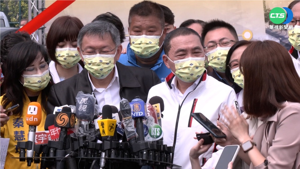 "藍白合"拚戰賴? 侯:專心市政 柯不回應