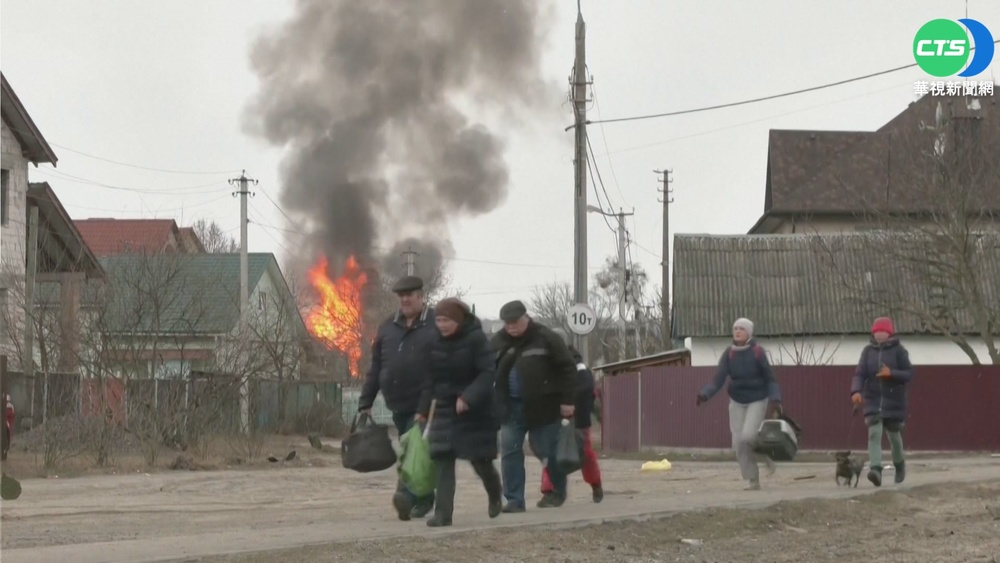 伊爾平鎮遭炮擊 至少3人疏散時喪生