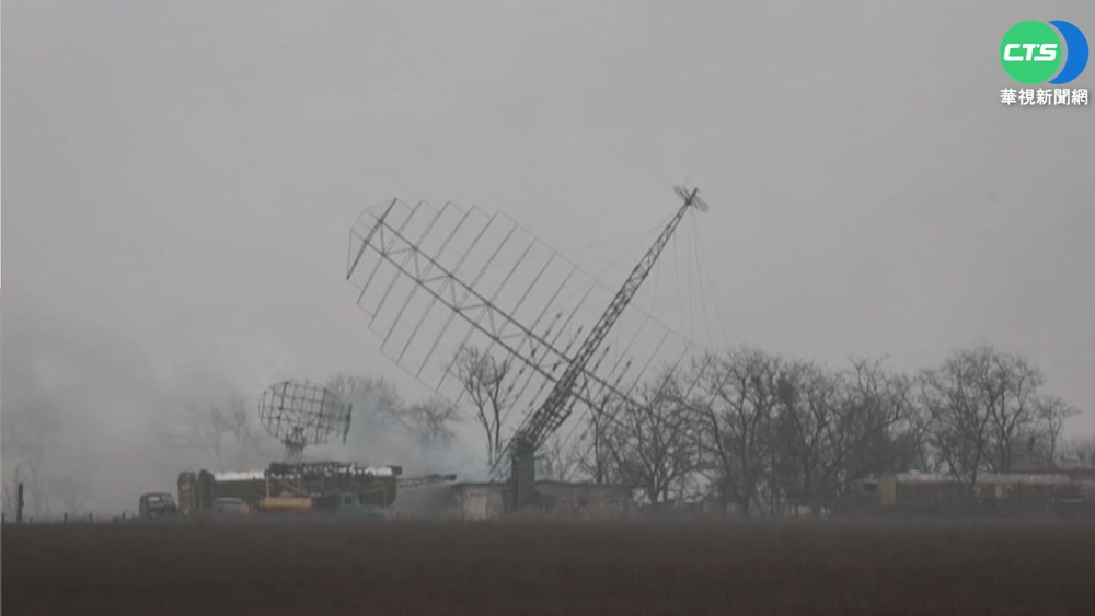 造船重鎮遭砲轟 哈爾科夫電視塔被炸毀