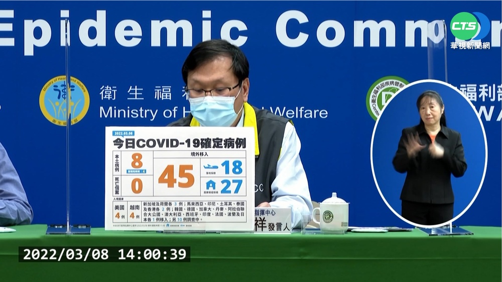 今本土+8 公廟旅遊團再延伸6確診案例