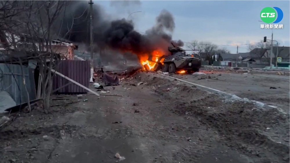 俄無差別轟炸烏西 衛星照曝推進攻基輔