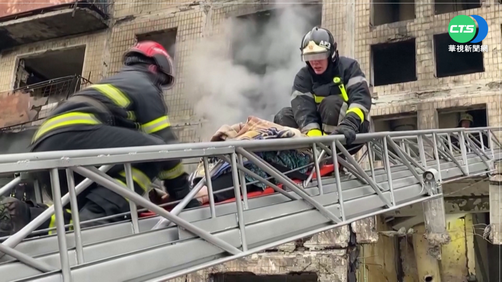 "無差別空襲"續炸基輔 民宅陷火海2死3傷