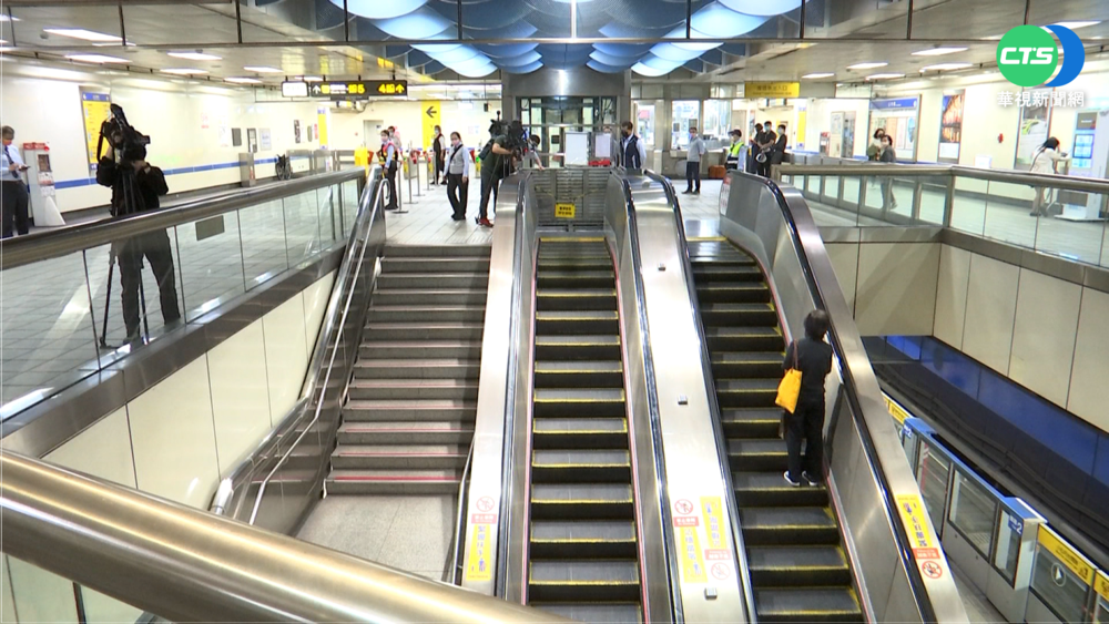 失速手扶梯事故 北捷:齒輪.軸心分離釀禍