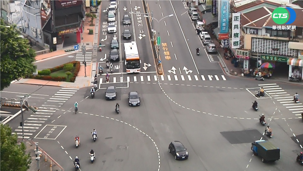 台中五岔路難走 科技執法1個月罰6千件