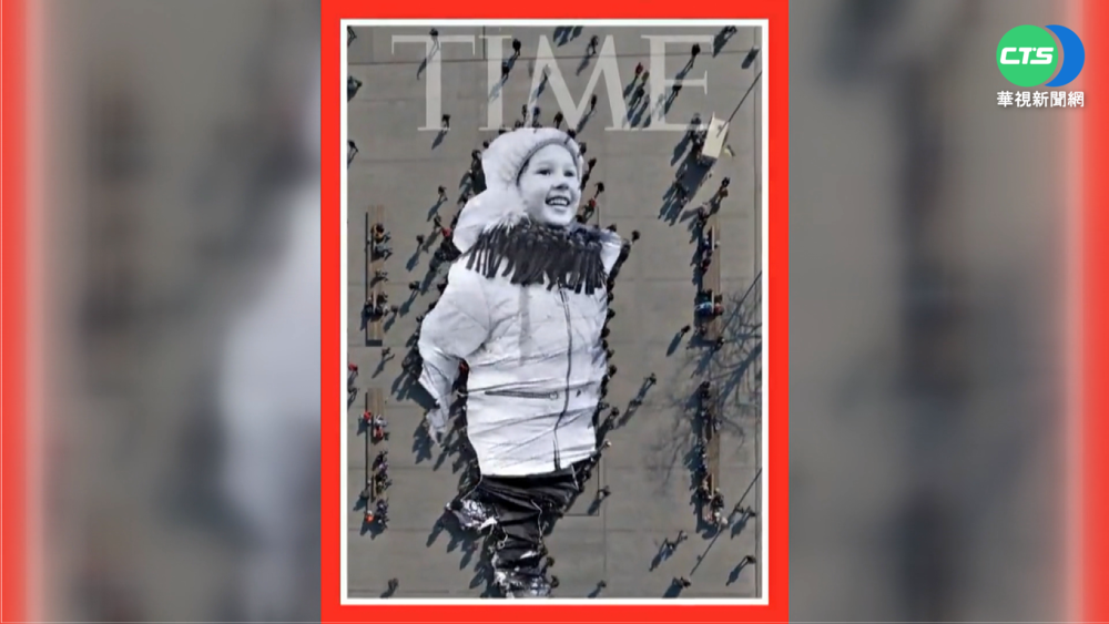 希望不滅! 烏克蘭小女孩登時代雜誌封面