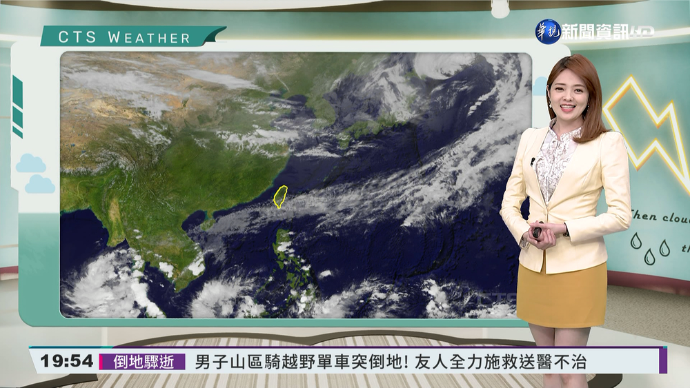 西暖東雨 西半部留意局部霧