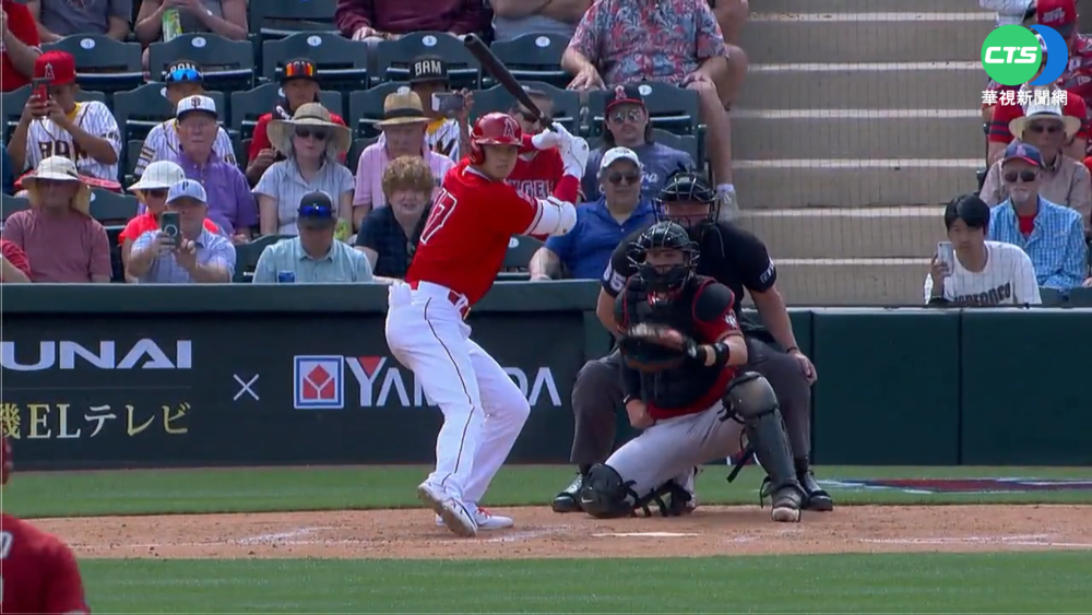 大谷."神鱒"久違合體 雙雙敲安天使開胡