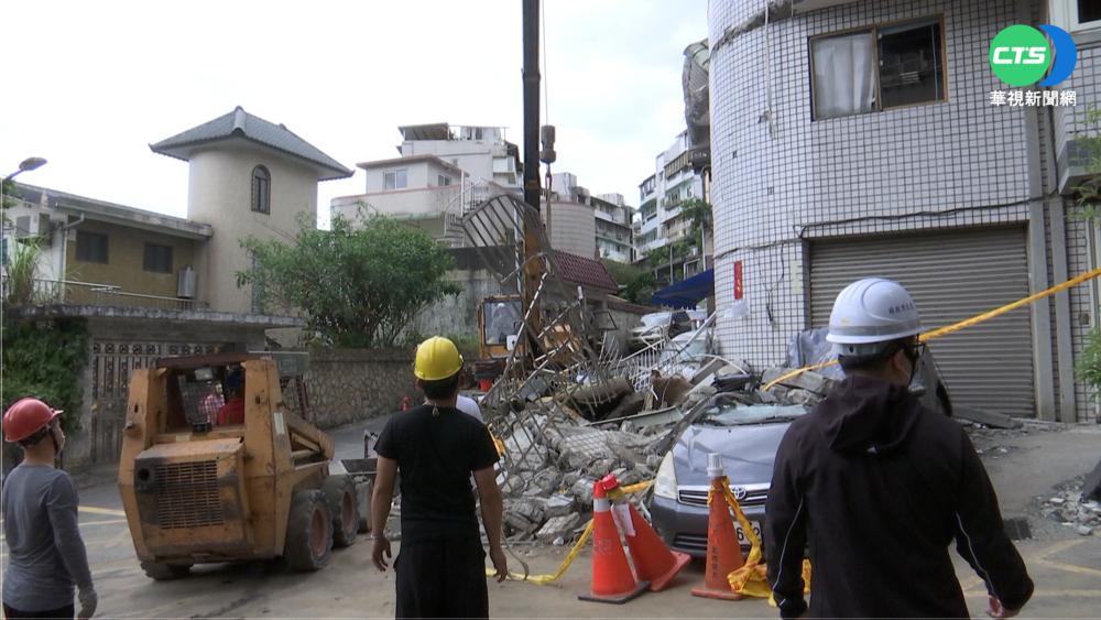 再興公寓外牆崩落驚魂 土木技師:疑海砂屋