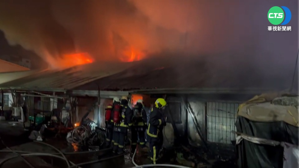 台中民宅惡火! 獨居翁來不及逃命喪火場