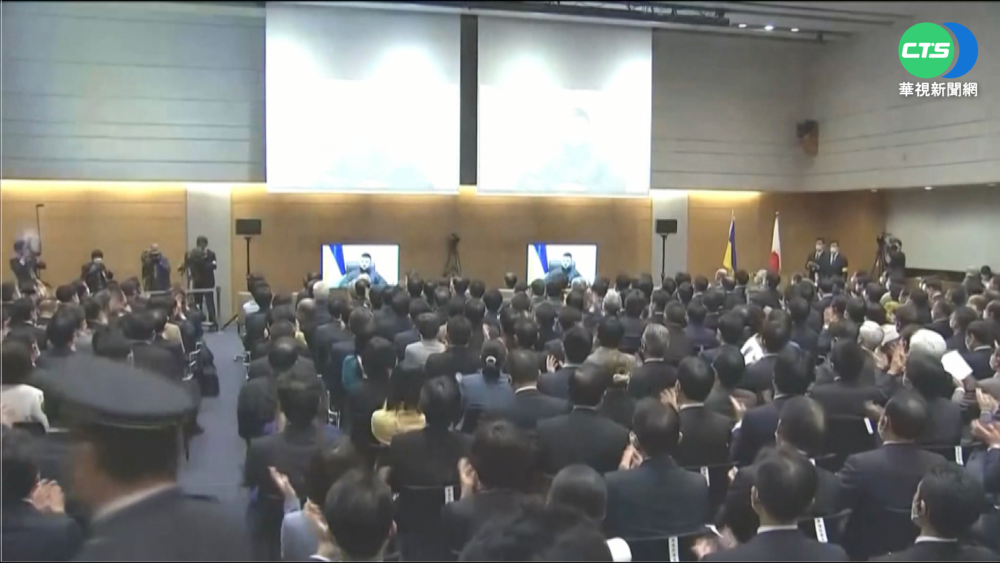 澤倫斯基日國會視訊演說 籲續制裁俄