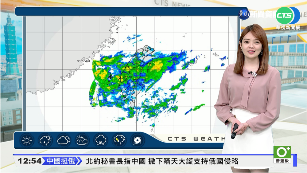 華南雲雨區影響，降雨減緩各地仍有雨