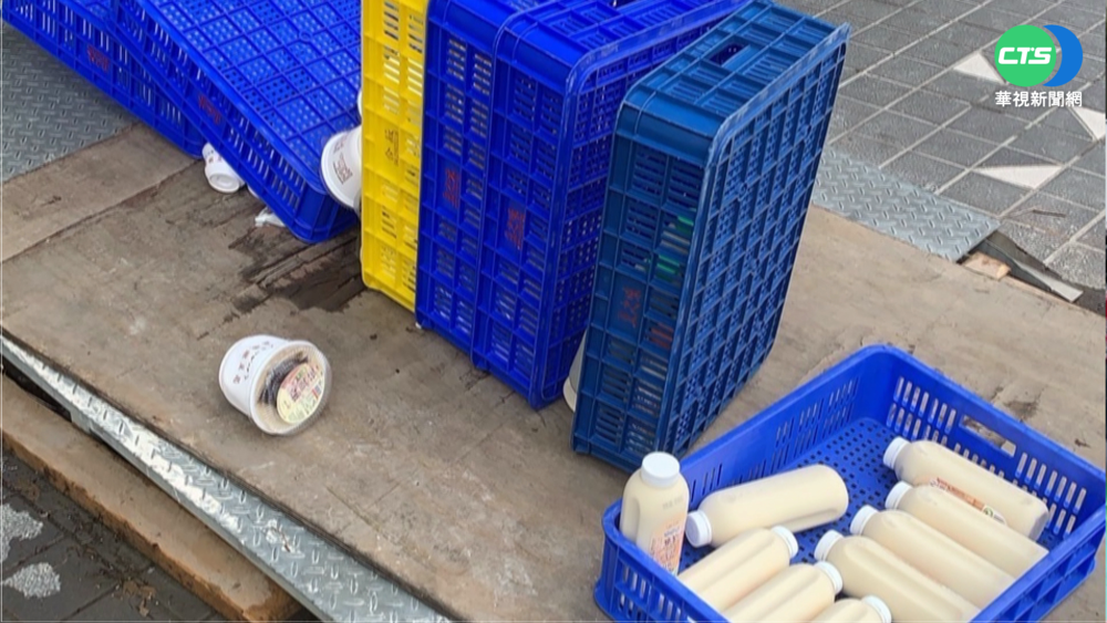 遠百竹北卸貨堵交通 木板便道害送貨員傷