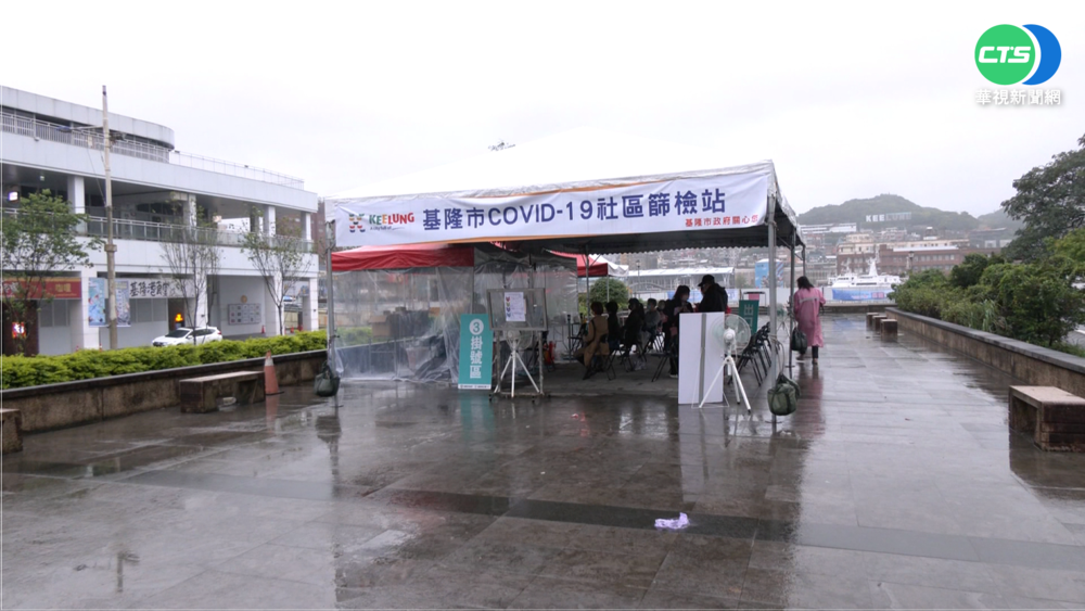 基隆警再增4確診 增設快篩站籲踴躍篩檢