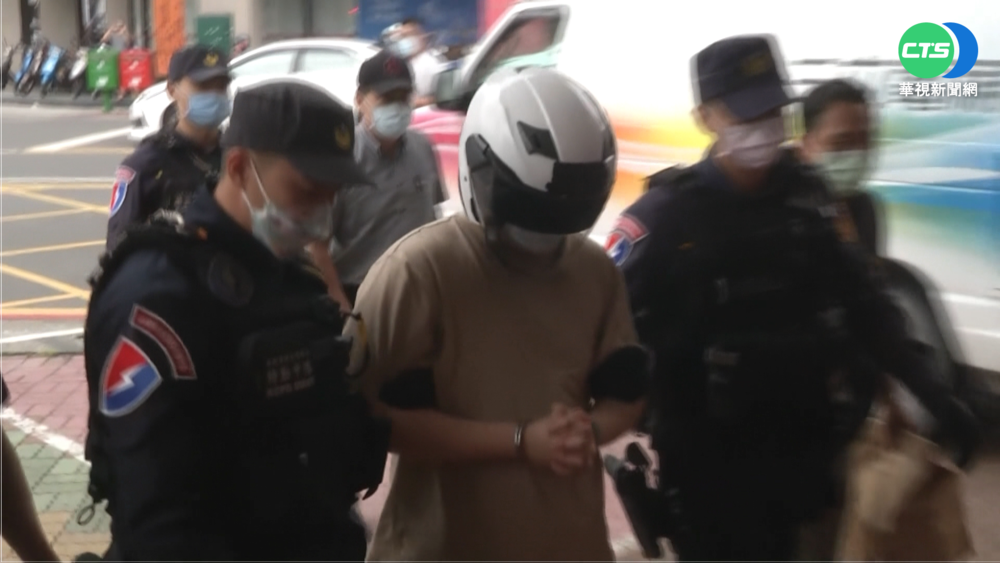 搶高雄三信銀行 "外送制服男"南投落網