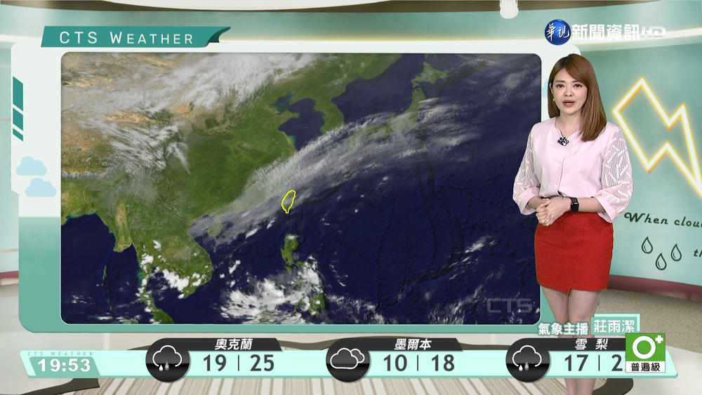 溼涼到清晨 白天氣溫回升水氣減少