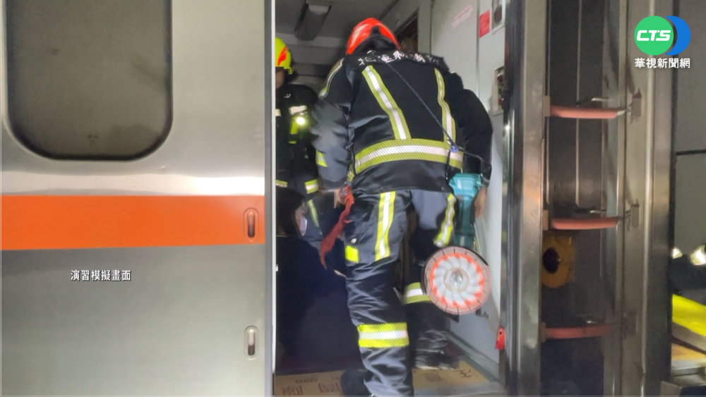 防太魯閣號事故重演 花警消首夜間演習