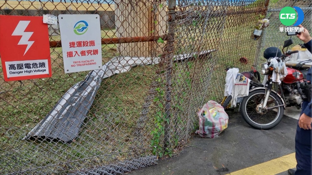 施工意外!民宅鐵片掉鐵軌 北捷延誤4分鐘