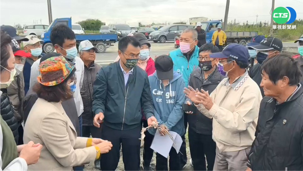 大雨重創雲林蒜頭 陳吉仲勘災允發補助