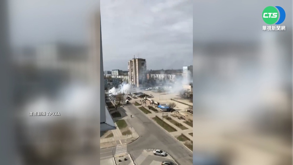 機關槍.閃光彈連發! 俄占領區爆抗議傳4傷