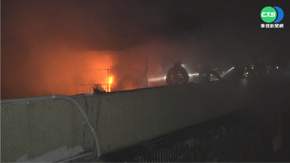 清晨惡火! 北市頂加民宅7旬男命喪火窟