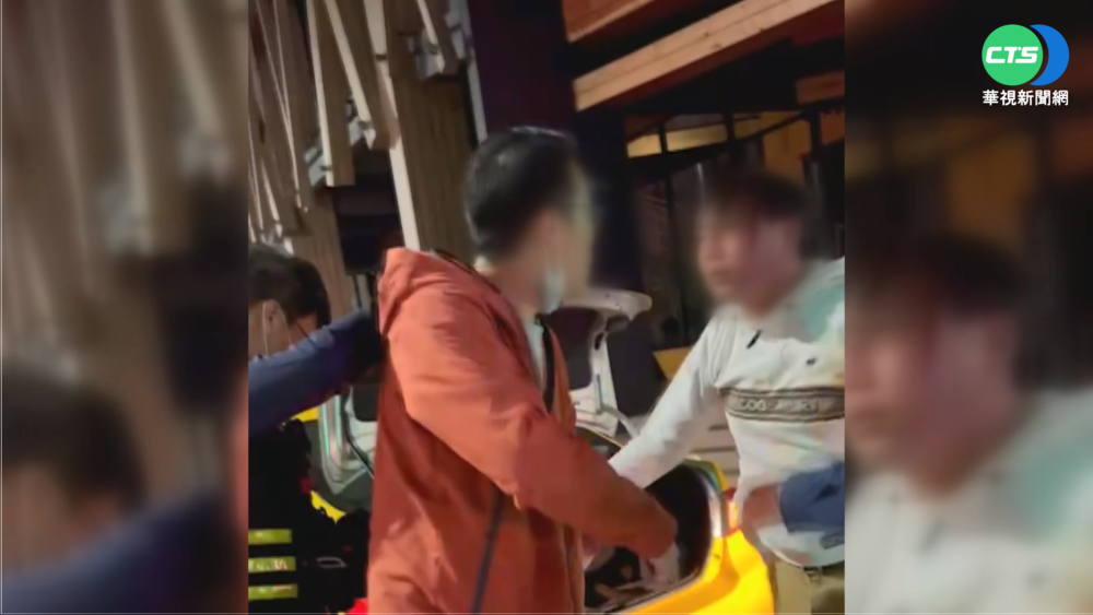醉男搭計程車暴走 大街叫囂全都錄