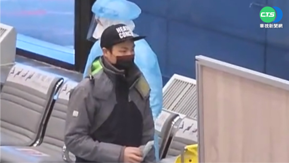 周天成自英國返台 落地採檢又陽性!