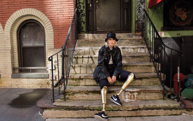 女模特兒勞倫華瑟(圖/翻攝Lauren Wasser IG)