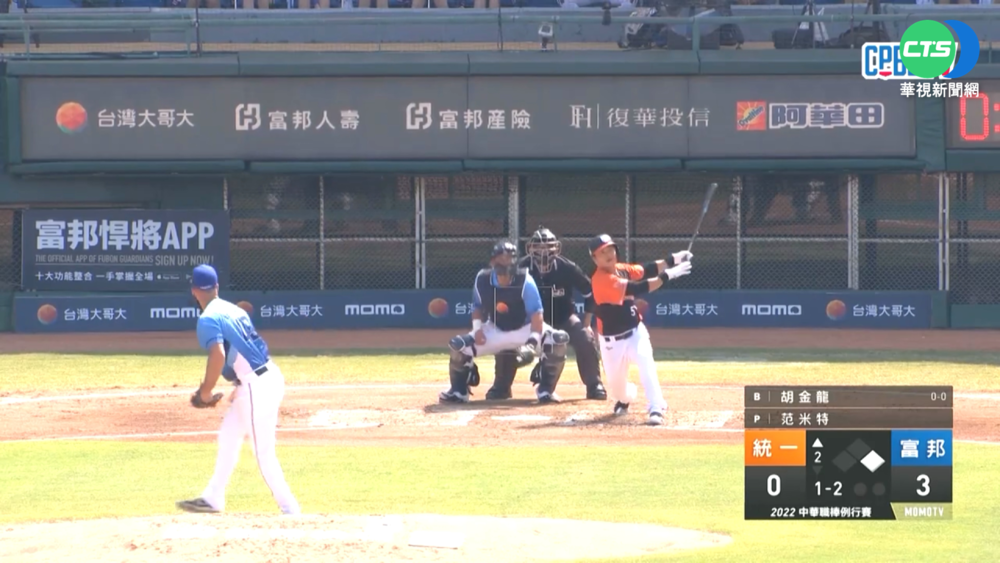 胡金龍返新莊打老東家 前2個打席未敲安